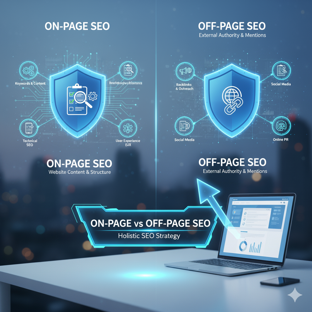 On-Page vs Off-Page SEO
