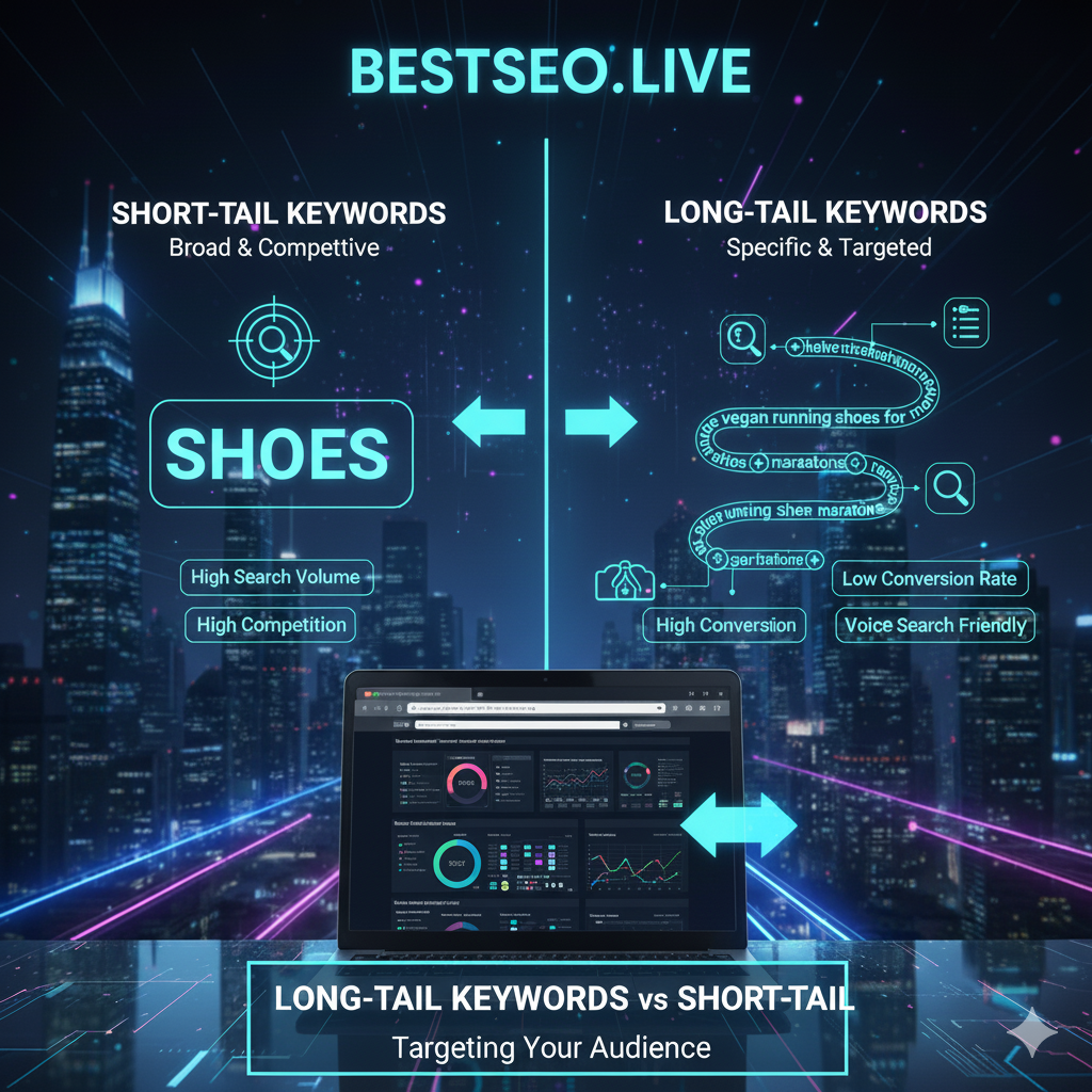 Long-Tail Keywords vs Short-Tail Keywords