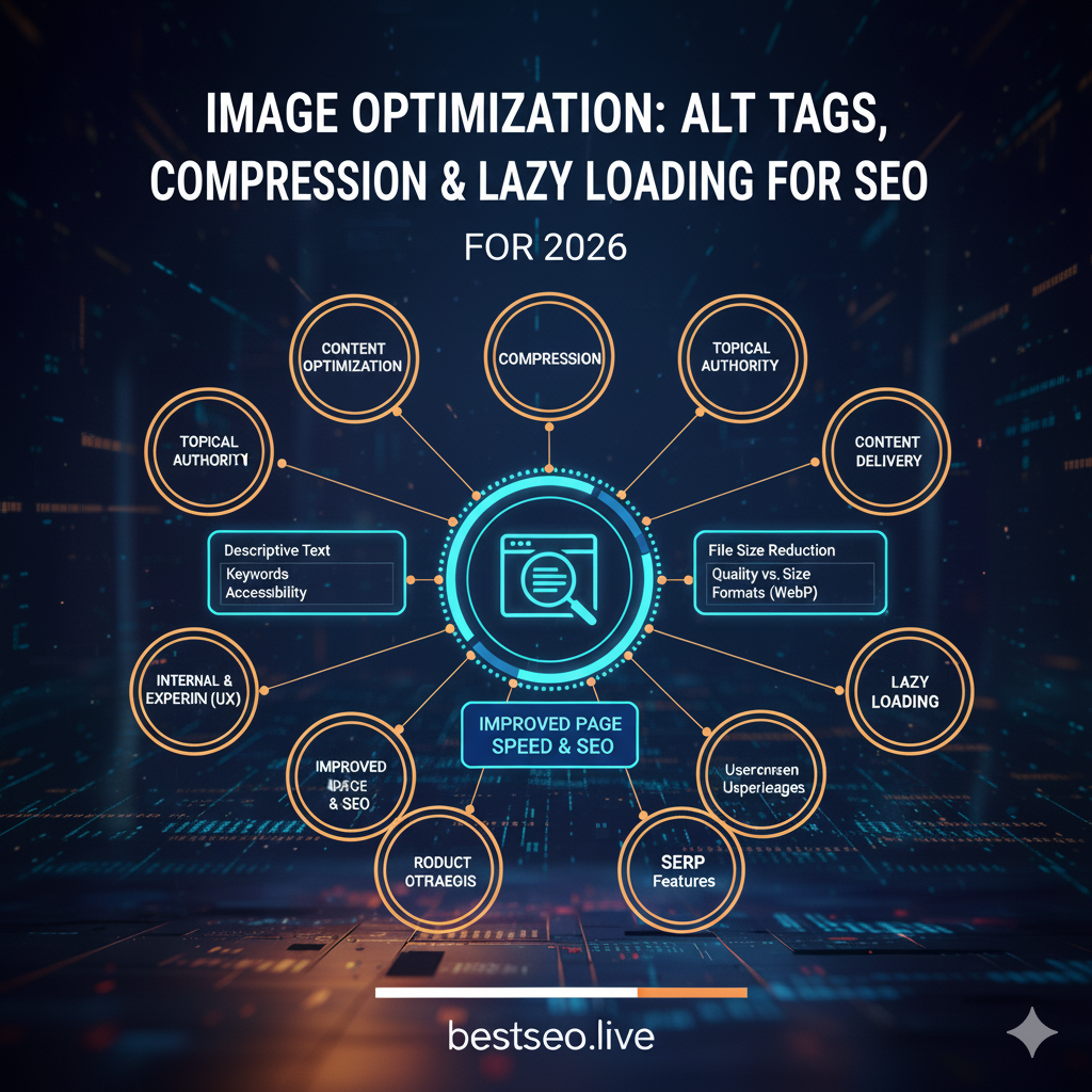 Image Optimization: Alt Tags, Compression & Lazy Loading for SEO in 2026